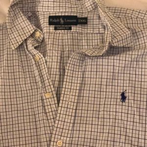 Long sleeve Ralph Lauren button down.